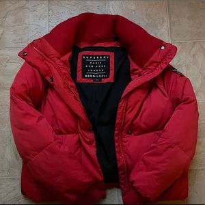 Superdry Puffer Jacket **SIZE SMALL** Womens